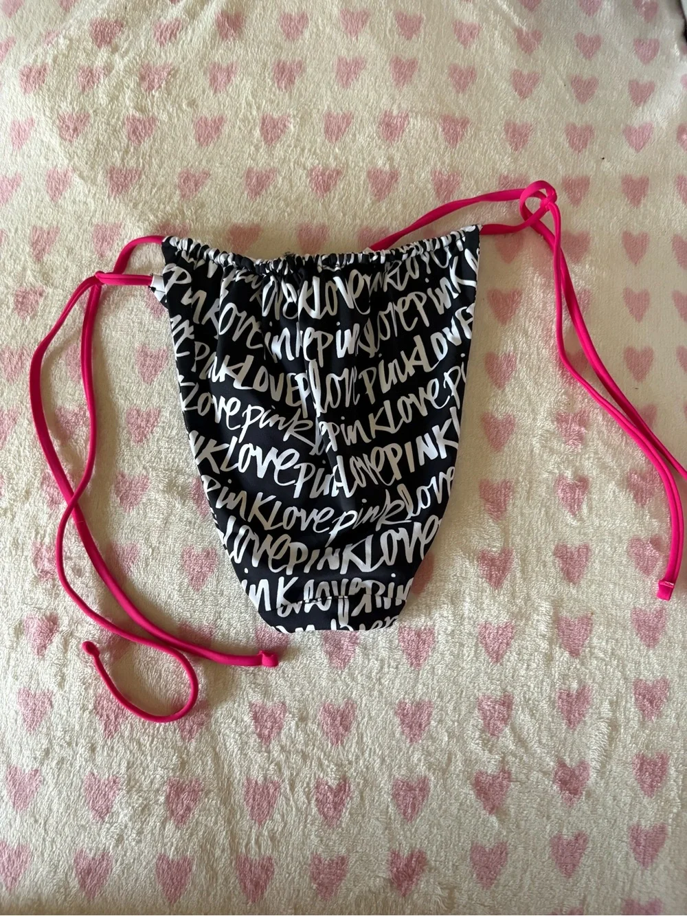 Pink Victoria’s Secret itsy swim bottom
